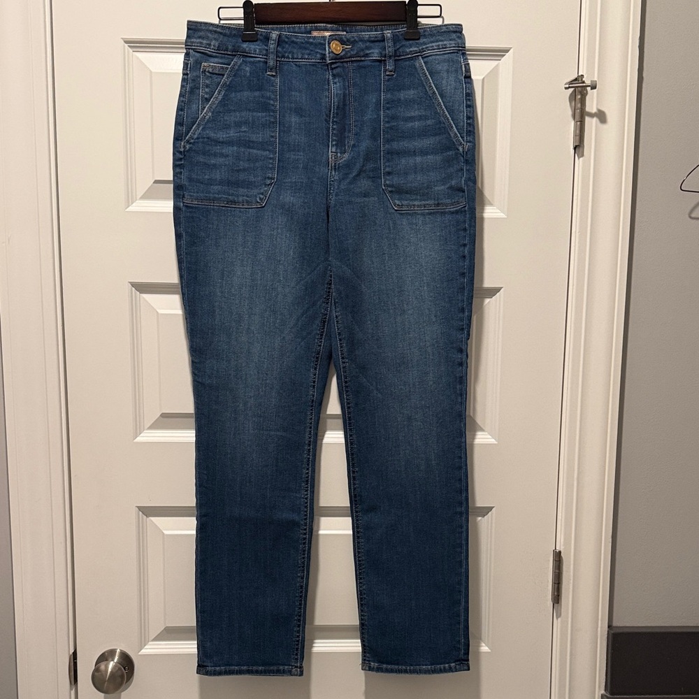 Kut from the Kloth Women's Straight Leg Jeans in Blue